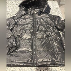 Meng Lou Kong Puffer Jacket with zip off Hood